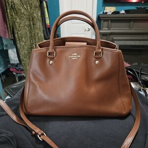 Coach Brown Leather Satchel Bag